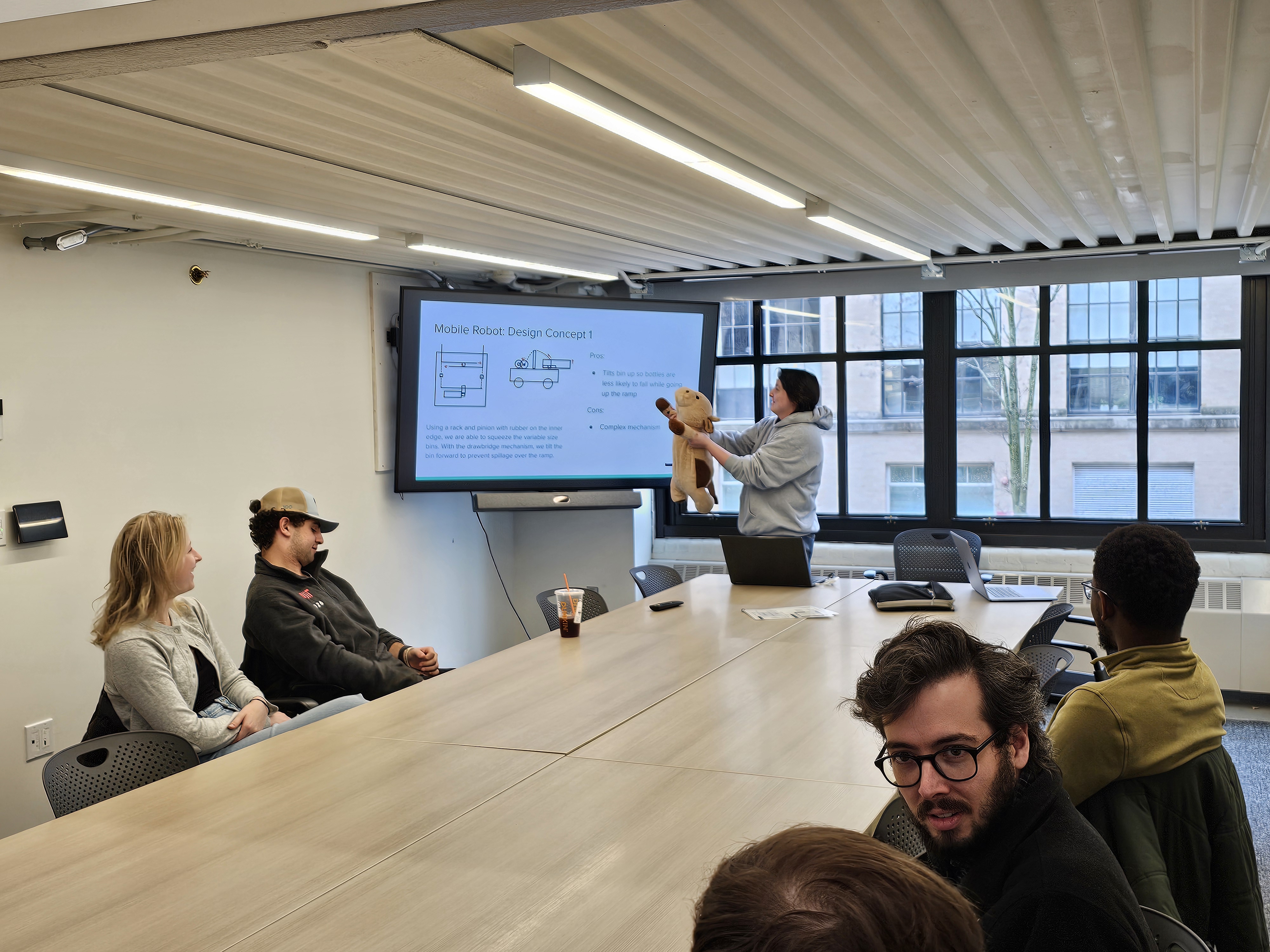 Picture of me presenting