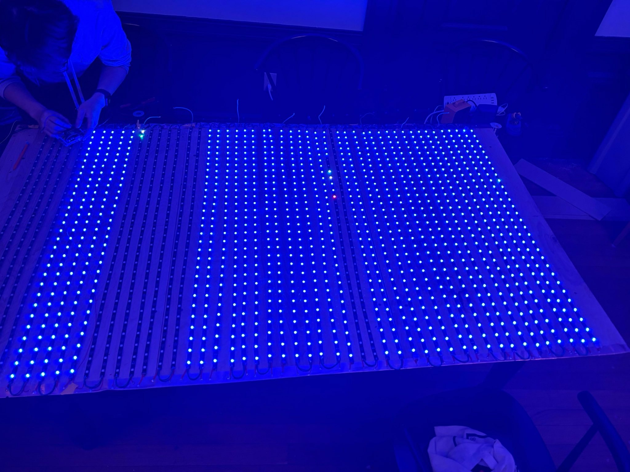 Hooking up LEDs